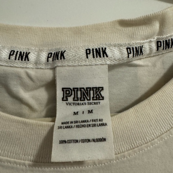 VS Pink cream to coral pullover long sleeve - Picture 4 of 5